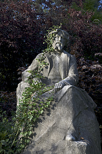 Alphonse daudet, Daudet, bức tượng, tác phẩm điêu khắc, René, de, Saint