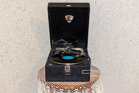 retro, old, turntable, records, the ussr, exhibit