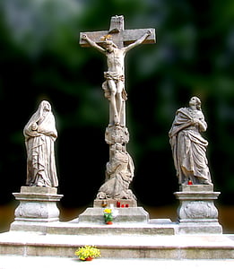 jesus, the crucifixion, religion, christianity, st, inri, crucified