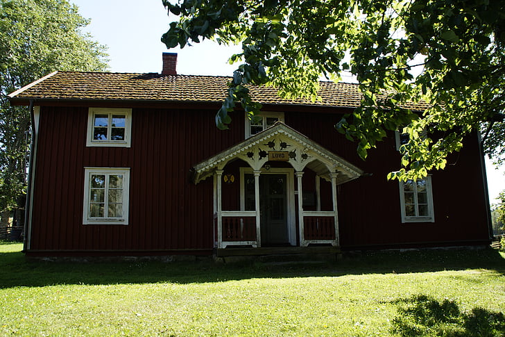 Lövö, foyer, Store mosse, Parc national, Suède, Page d’accueil, résidence