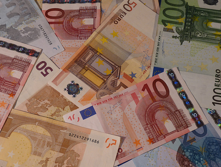 penger, euro, regninger, valuta, Bill, økonomi, dollarseddel