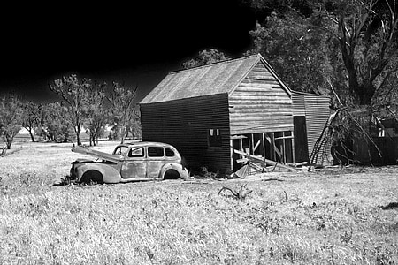 farmhouse, abandoned, monteagle, rural, countryside, old, old-fashioned