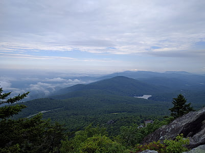 Северна Каролина, Дядо планина, планински, Appalachian, живописна, небе, парк