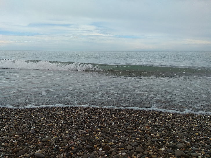 mer, mer Noire, la Crimée, vague, Sky, nature, eau