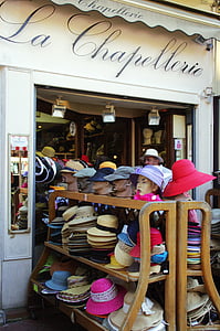 магазин, шляпа, Головные уборы, соломенная шляпа, магазин, редакции