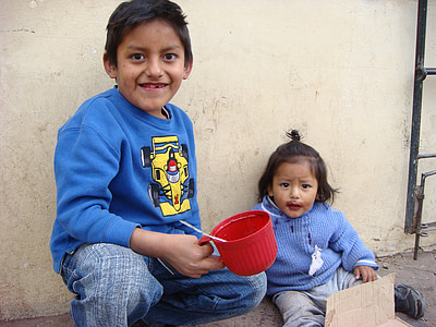 Перу, девочка, мальчик, брат и сестра, ребенок, лица, Часы