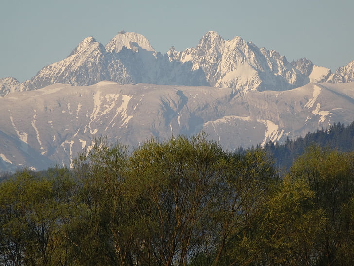 Tatrai, Lenkija, kalnai, kraštovaizdžio, Gamta