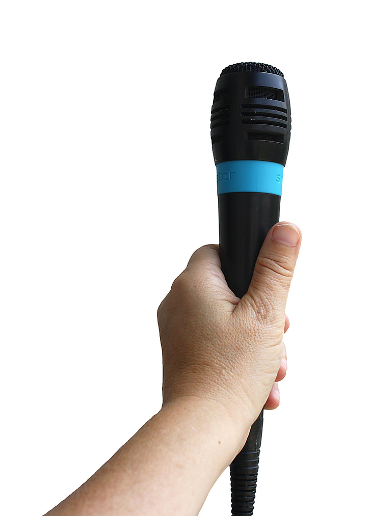 microphone, hand, karaoke, human Hand, equipment