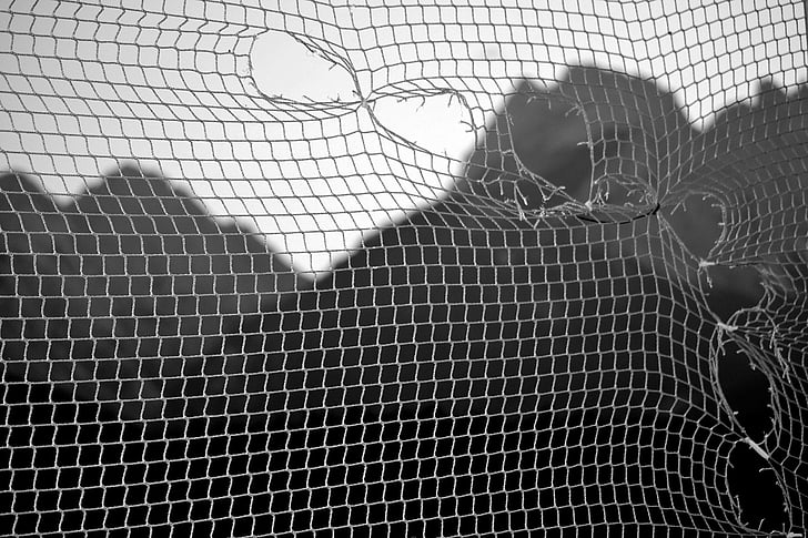 山脉, web, 日落