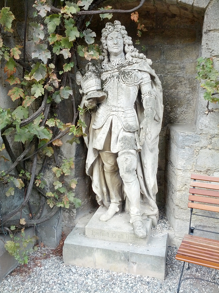 estatua de, Castillo, Marienburg, Augusto, Europa, escultura, antiguo
