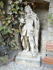 statue, castle, marienburg, augustus, europe, sculpture, old