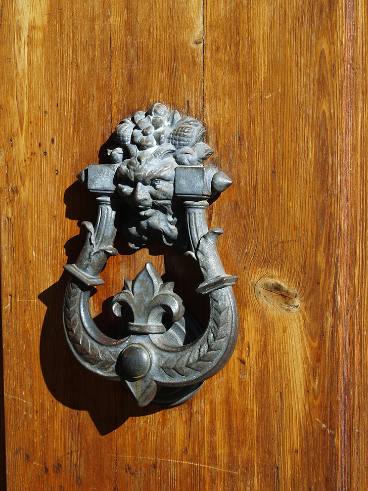 Tür, Riegel, Eingang, Griff, Holz, in der Nähe, aus Holz