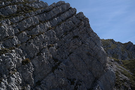mountain, layer, rock layers, rock, stones, wall, rocky