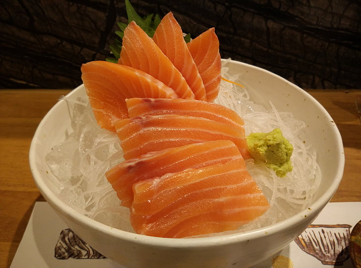 sashimi, Japāņu, svaigu
