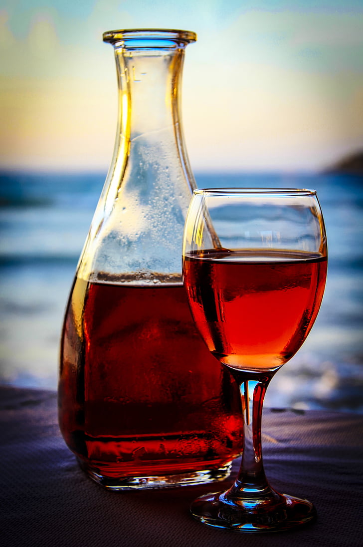 víno, sklo, pohár vína, alkohol, nápoj, nápoj, poháre na víno