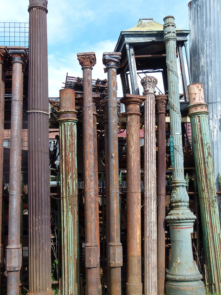 architecture, colonne, Publier, architectural, antique, pilier