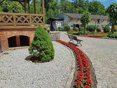 Manor house, Jeziorki, Osieczna, stabile, sovrastruttura, azienda agricola, Wielkopolska
