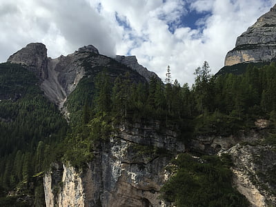 Dolomiten, Berge, Landschaft, Natur, Wald, Italien, Berg