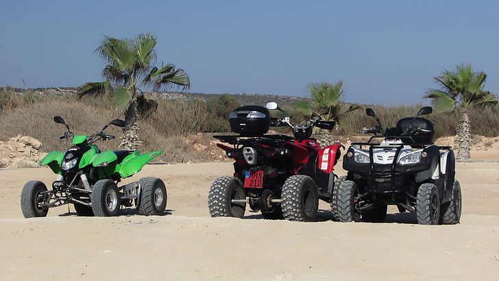 ATV, 4 roti, vehicul, murdărie, aventura, 4 x 4, Off-Road