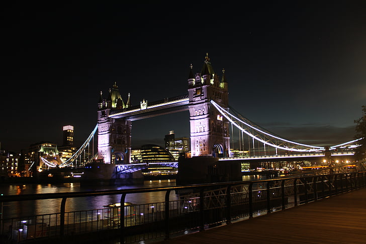 Londen, Tower bridge, Engeland, Theems, brug, bezoekplaatsen, Verenigd Koninkrijk
