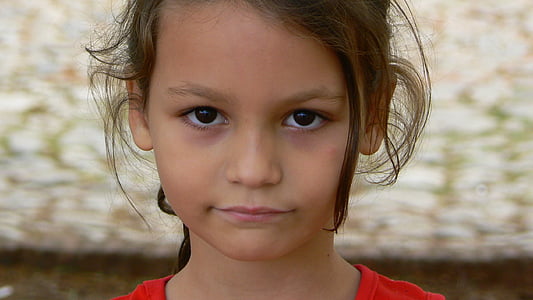 Flicka, Kuba, barn, karaktär