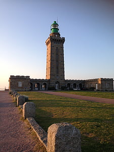 Deniz feneri, Deniz, Brittany, manzara, iki taraf