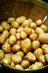 картофи, зеленчуци, картофи, изрязване, земеделски производител, пазар, природата