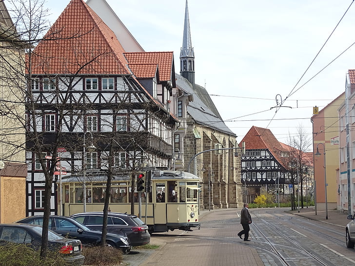 xe điện, cũ, trong lịch sử, nỗi nhớ, lưu lượng truy cập, giao thông vận tải, khu vực personennahverkehr