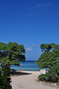Miyako otok, morje, modra