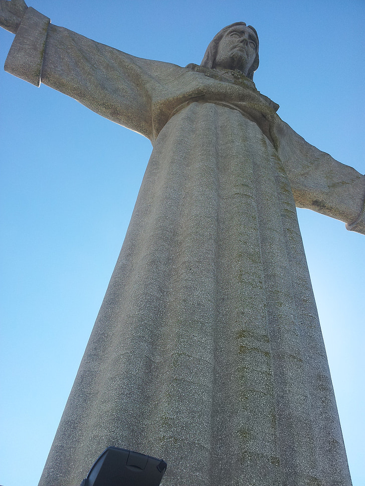 Cristo rey, Portugalsko, Kristus, náboženství, Ježíš, Král, socha
