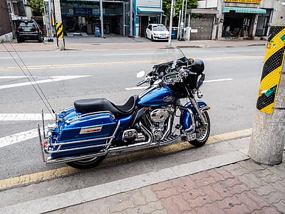 Motorräder, Harley Davidson, Fahrzeug