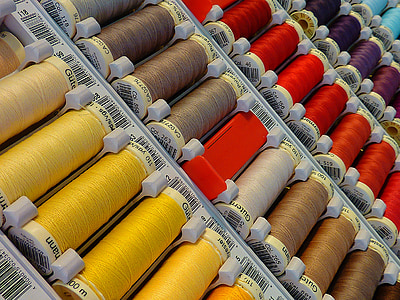 yarn, sew, hand labor, thread, coiled, sewing thread, textile