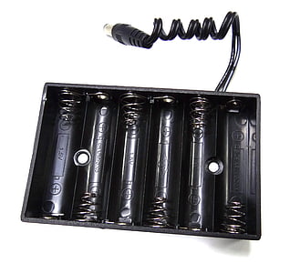 バッテリー ホルダー, 単三電池, 電子, アルカリ, 充電器, バッテリー充電器, プラスチック