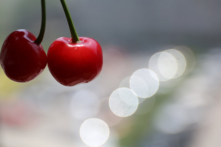 kirsebær, frugt, glæde, modtagelsen, Smuk, ppt baggrunde