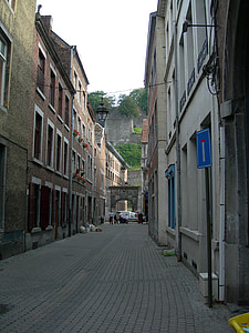 Bélgica, rua, velho, edifícios, viagens, férias, cidade