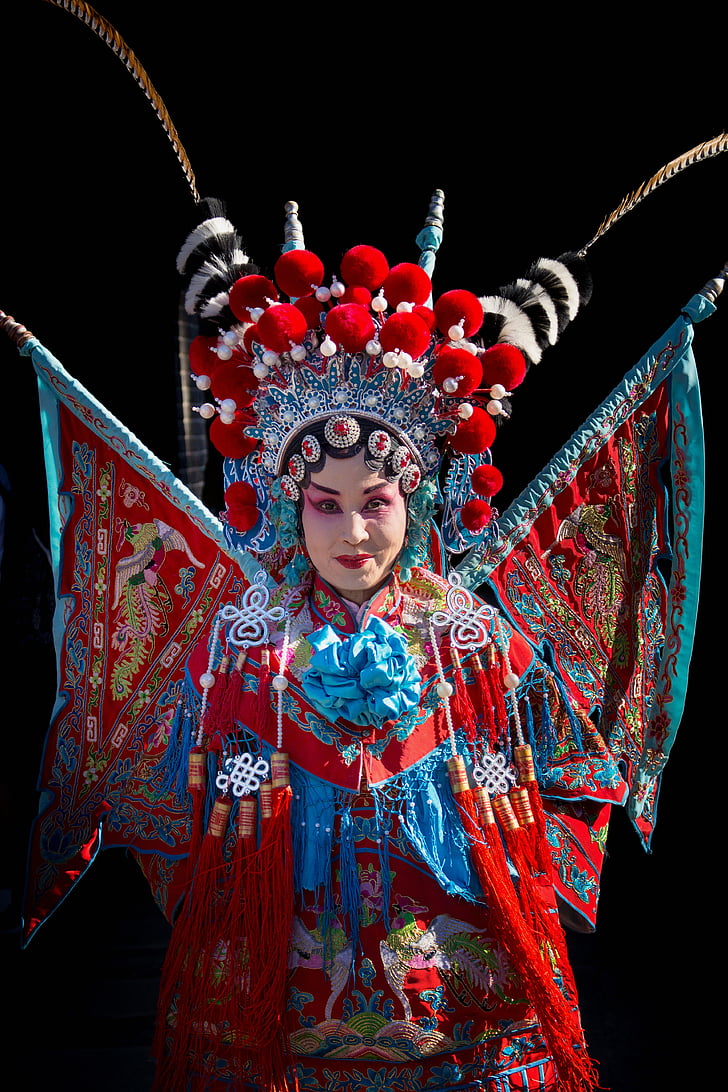 china, tradition, beijing, asia, art, costume, great wall of china