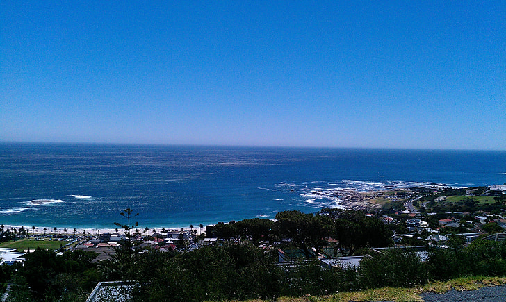Южна Африка, море, вода, вълна, крайбрежие, празник, пейзаж