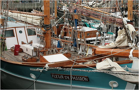 båt, Brest 2012, Brest, hamn, Marine