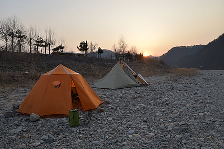 telt, vilde, ud, Camping, natur, udendørs, eventyr