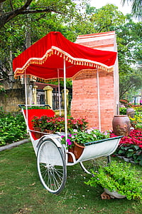 Sân vườn, Hoa, cảnh quan, Thái Lan, đường dẫn, cách, thiết kế