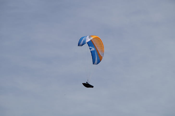 nhảy dù, parachutist, nhảy dù, Giải vô địch, Bavaria, bầu trời, màu xanh