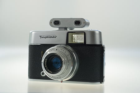 Voigtlander, carjan, aparat de fotografiat, 60 de ani, Vintage, retro, analogice