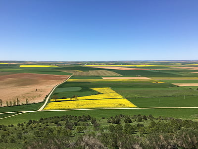 pemandangan, bidang, alam, alam, musim panas, Castilla