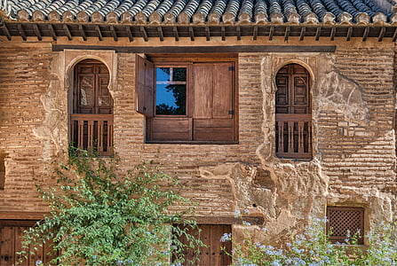 Granada, Spanien, Haus, nach Hause, Architektur, Pflanzen, Natur