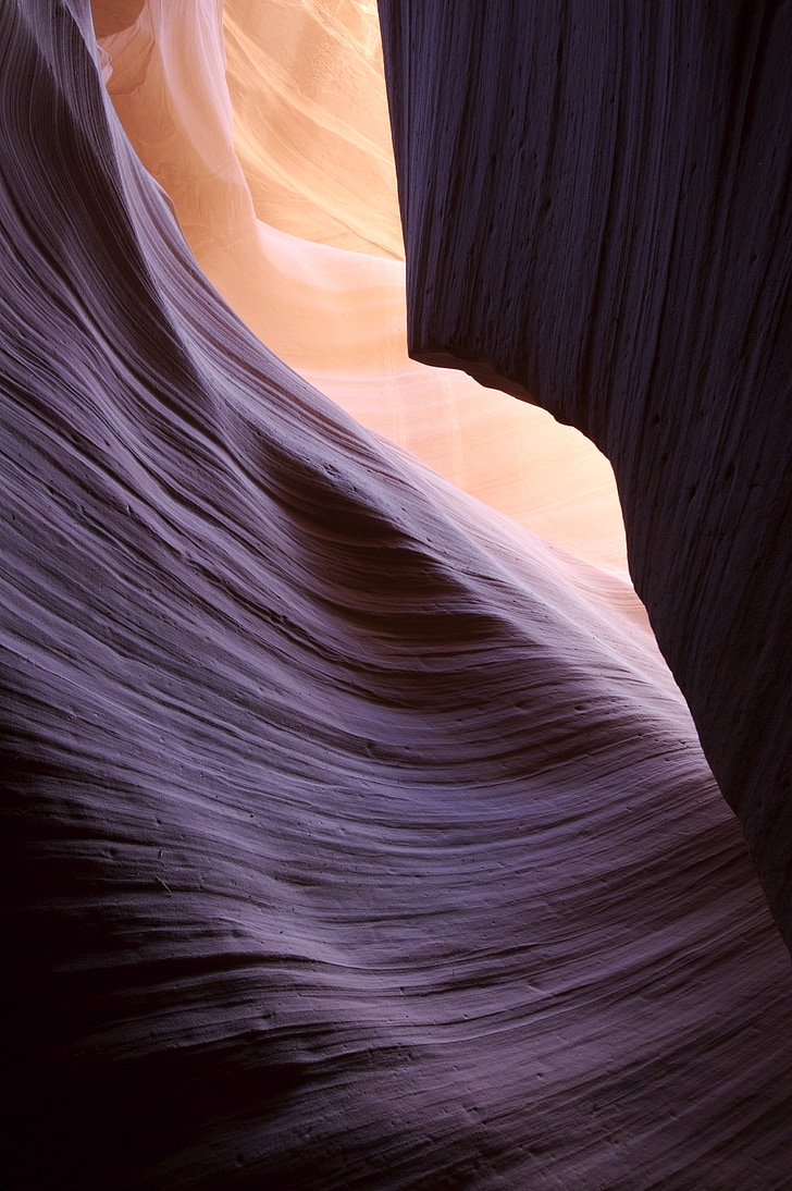 Slot canyon, Antelope canyon, sandsten, Rock, erosion, öken, geologi