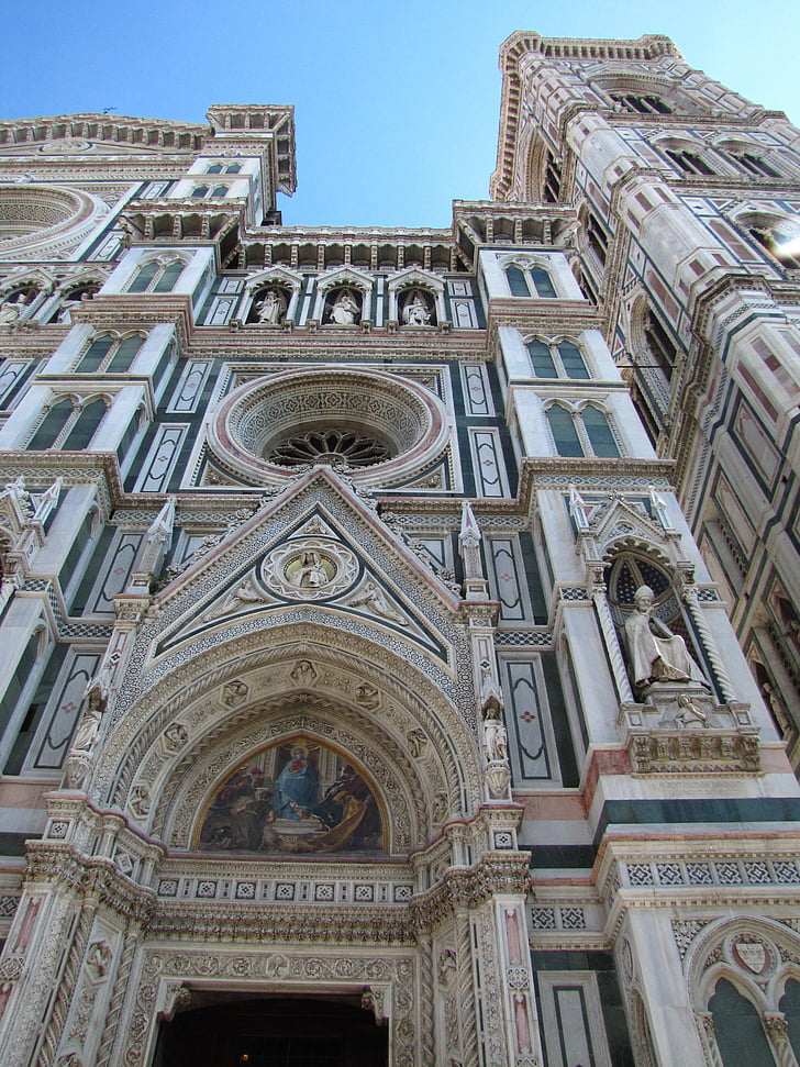 Florència, cúpula, l'església, Niça, impressionant, central torcello di santa maria del fiore