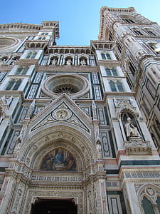 Firenca, kupola, Crkva, lijepo, zapanjujući, Centralni torcello di santa maria del fiore