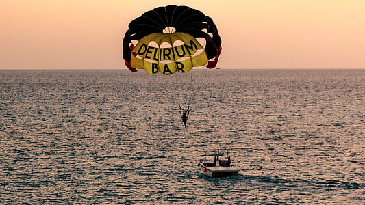 paragliding, moře sport, Fly, obloha, extrémní, padák, aktivita