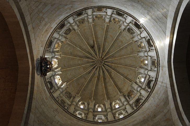 kirke, Cathedral, Salamanca, Spanien, arkitektur, domkirkens kuppel, monumenter