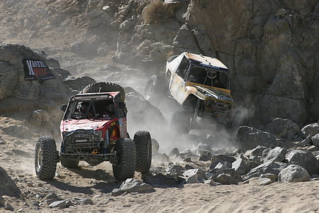 quadricycle, racing, king of the hammers, 4x4, mountain, car